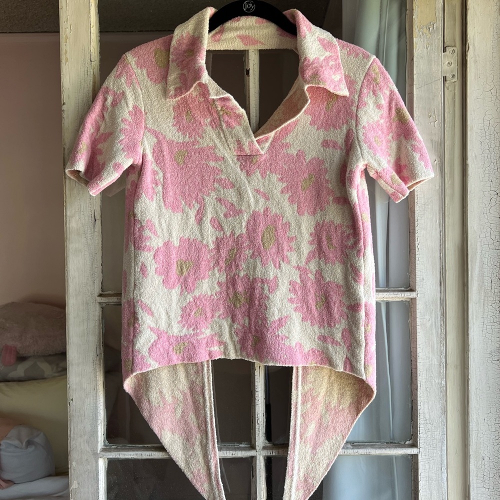 Jacquemus Floral Le Polo Bagu